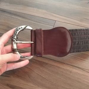 Gorgeous Size 29 leather Diesel chunky belt